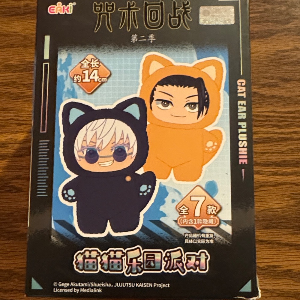 Eaki Cat Ear Plushie Blind box NEW